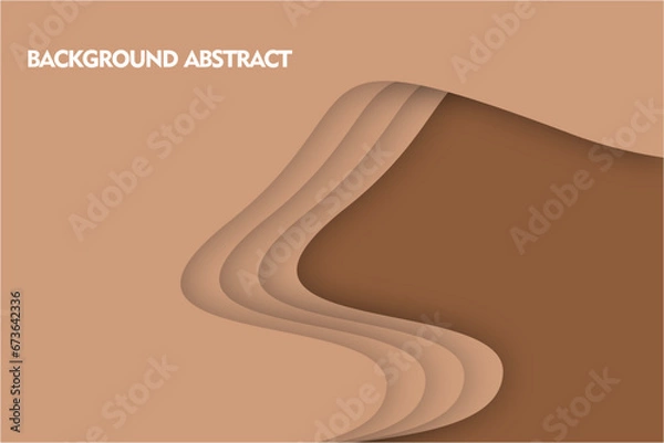 Fototapeta abstract background with waves