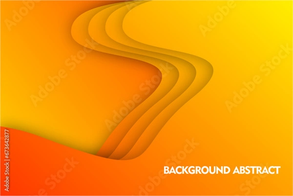 Fototapeta abstract orange background