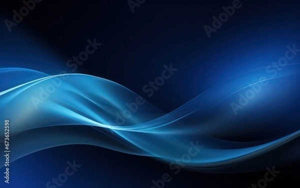 Fototapeta Abstract dark blue background