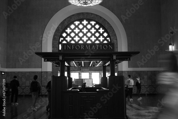 Obraz Information Booth