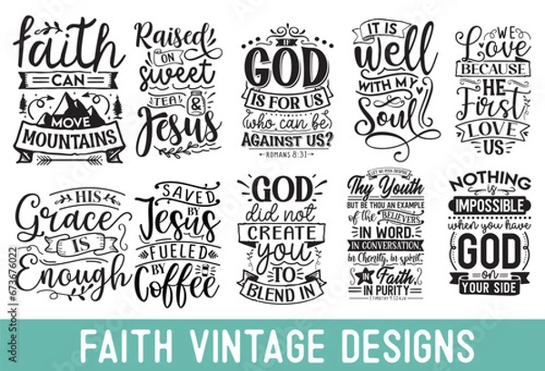 Obraz Christian Bundle SVG, Scripture Bundle, Waymaker SVG, Bible Verse Bundle