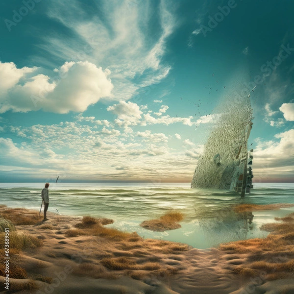Obraz Ocean Sky Fusion Landscape