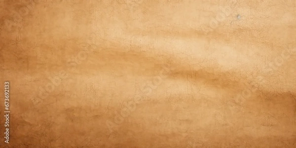 Fototapeta Light brown blank close up craft paper texture, ideal for banners and backgrounds. This versatile design offers a warm and inviting canvas for various creative projects.