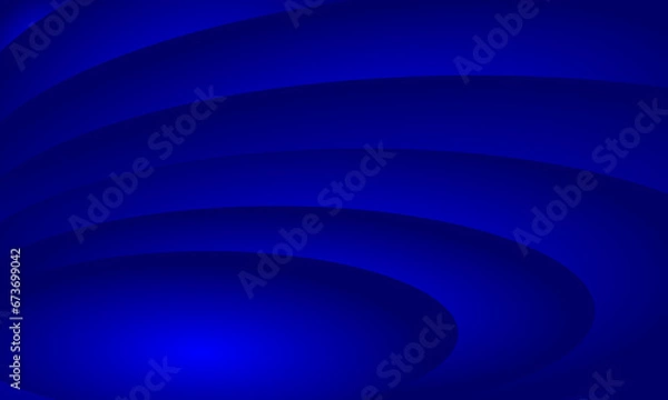 Fototapeta Abstract dark blue circle background design vector