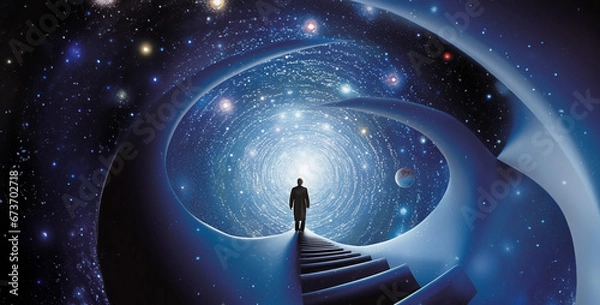 Obraz the moon and stars, In Douglas Adams The Hitchhiker's Guide to the Galaxy