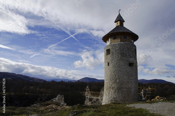 Obraz cross in the sky