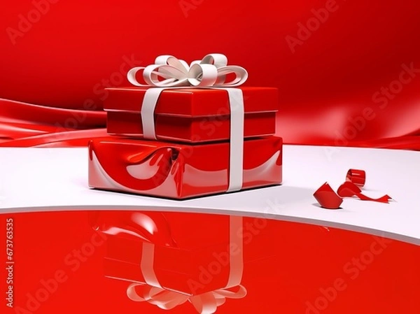 Obraz Red Surprise Package