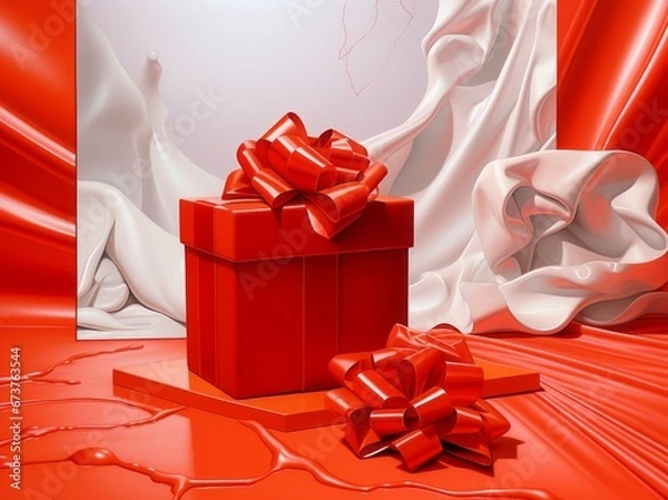 Obraz Red Surprise Package