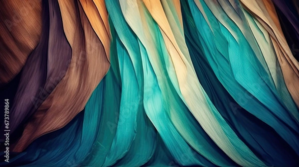 Fototapeta astract coloful background with waves, Abstract organic lines waves texture background,  Luxury in gradient backgrounds, wallpaper