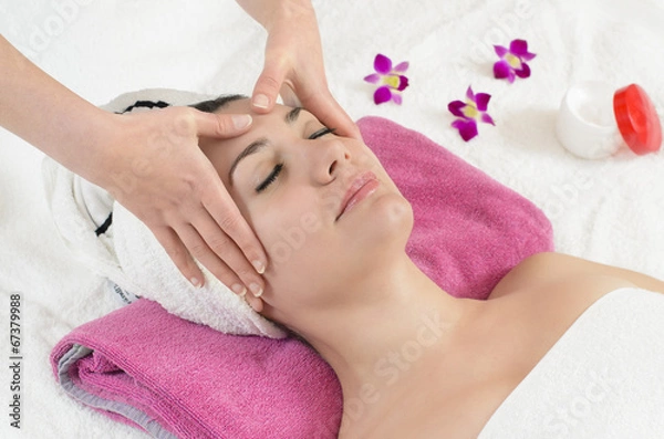 Obraz Facial Massage