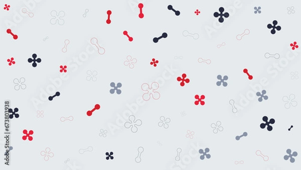 Fototapeta shape pattern organic colorfull background