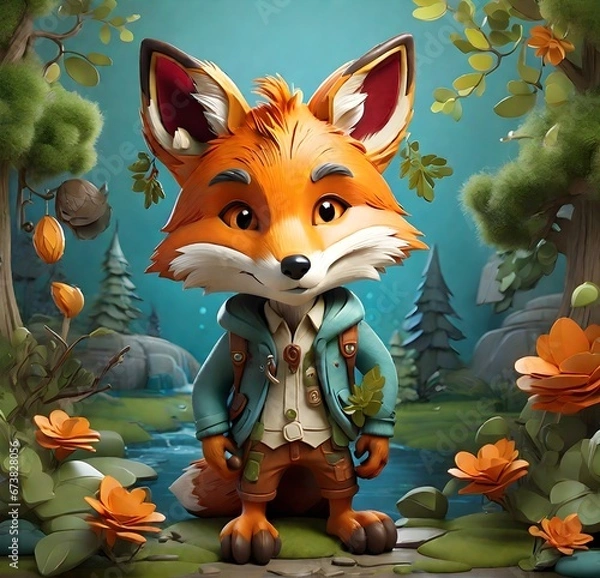 Fototapeta fox