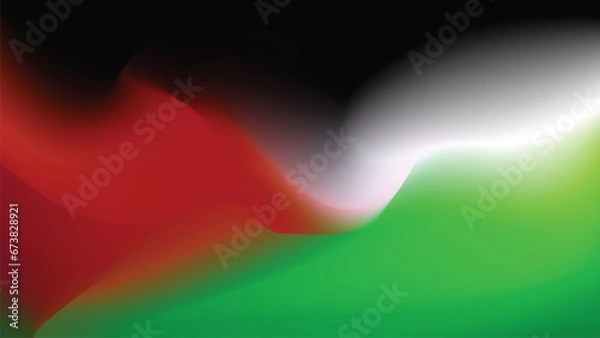 Fototapeta Palestinian flag background