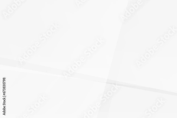 Fototapeta Abstract white and grey on light silver background modern design. Vector illustration eps 10.