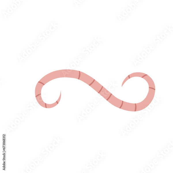 Fototapeta 
Pinworm Vector