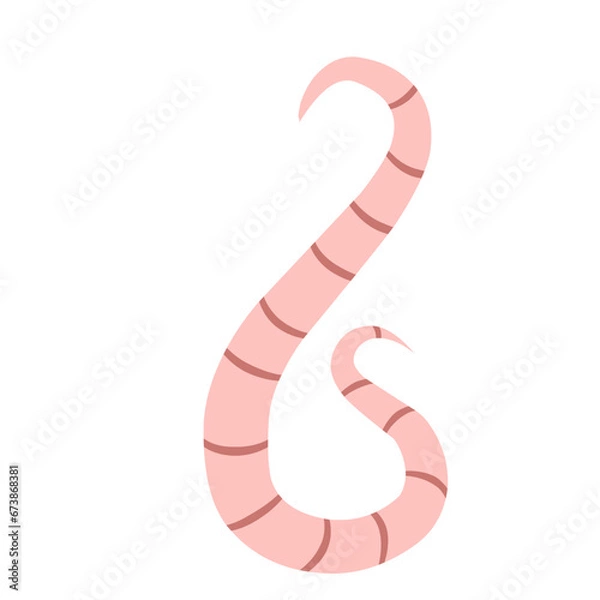 Fototapeta 
Pinworm Vector