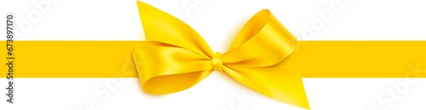 Obraz Ribbon in transparent background