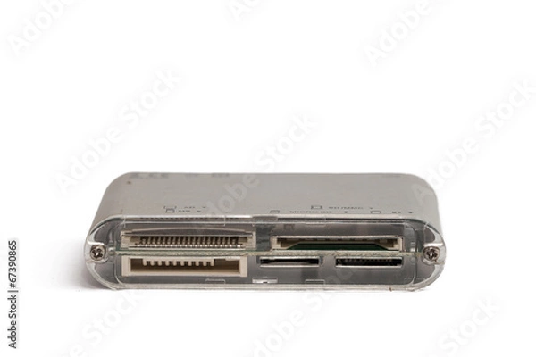 Fototapeta Memory card reader