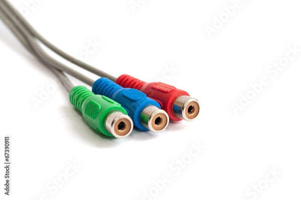 Fototapeta Cinch connectors