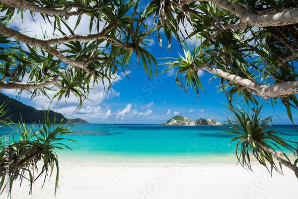 Obraz 沖縄の海・渡嘉敷島