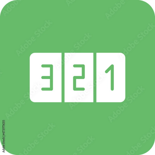 Fototapeta Countdown Icon