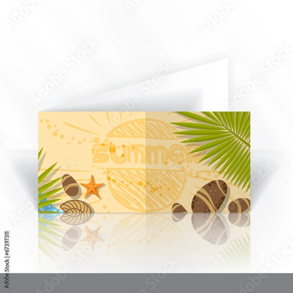 Obraz Invitation Card Design, Template