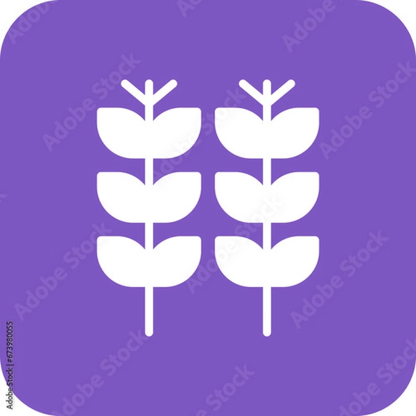 Fototapeta Wheat Icon