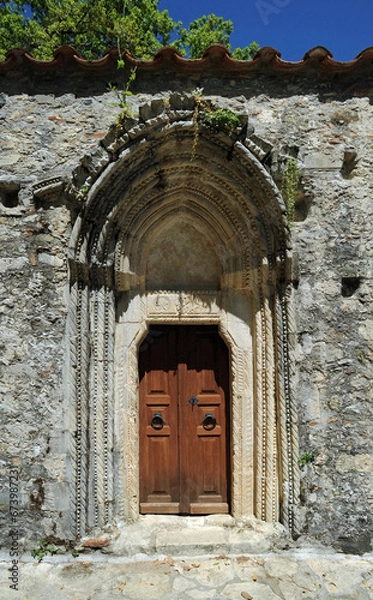 Fototapeta L'église Notre-Dame Kera près d'Amari dans la vallée d'Amari en Crète