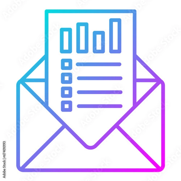 Obraz Email Statistics Icon