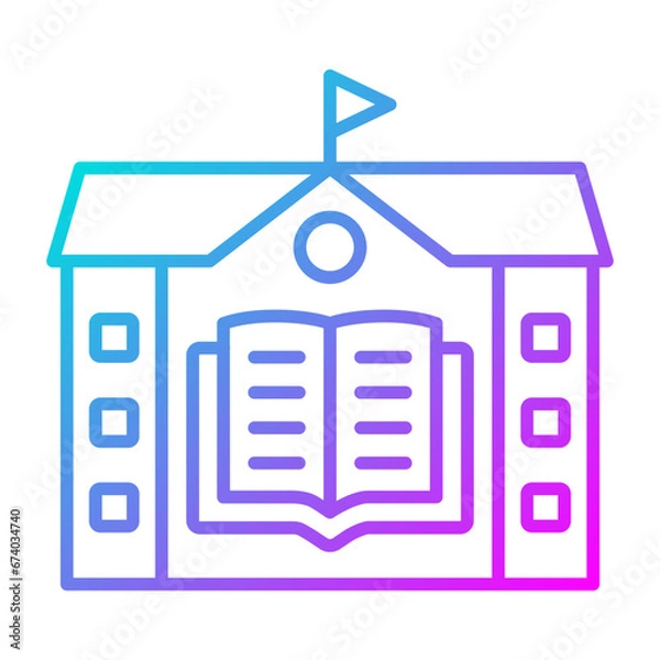 Obraz Homeschooling Icon