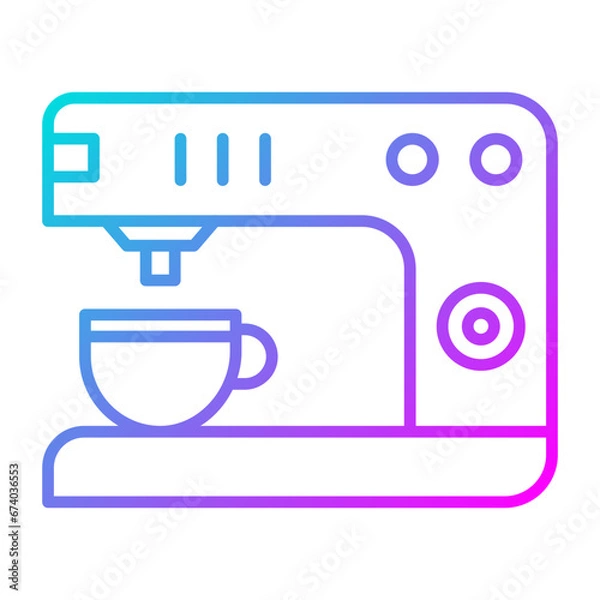 Fototapeta Coffee Maker Icon