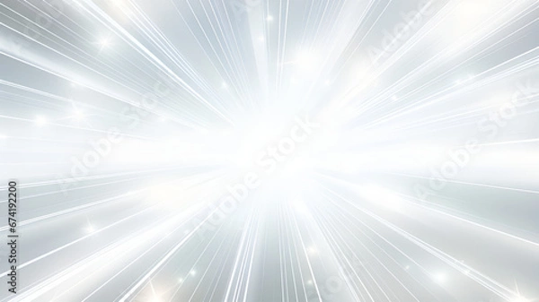 Fototapeta abstract background with white rays | generative AI