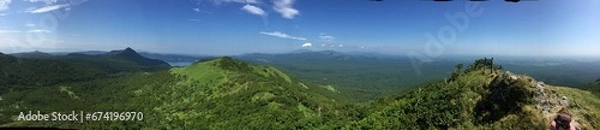 Obraz 西別岳から摩周岳パノラマ