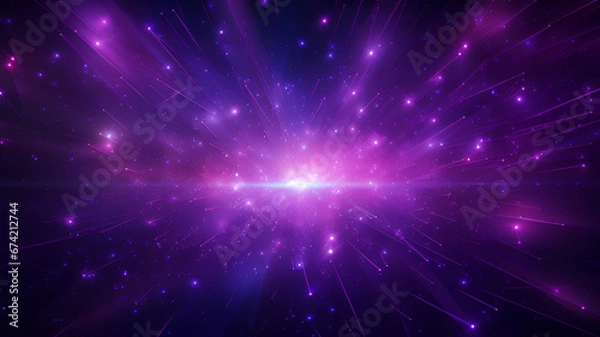 Fototapeta Purple Light Background Image | generative AI
