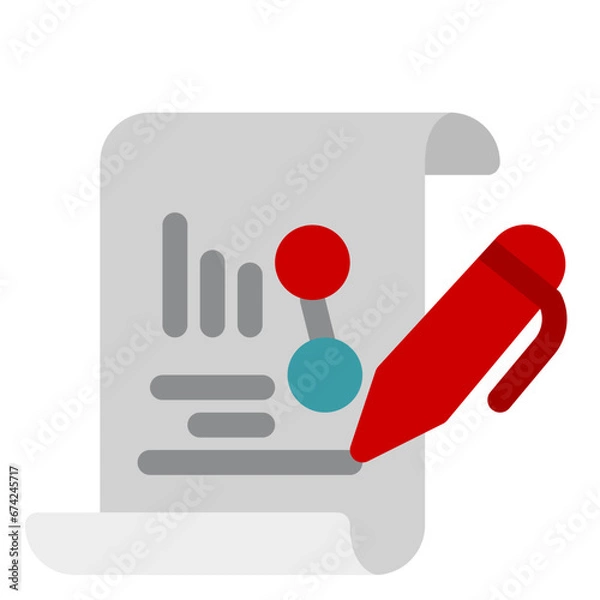 Obraz Writing formula