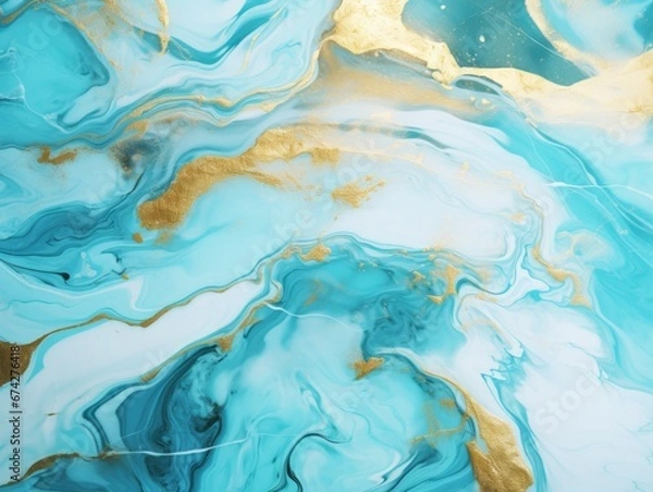 Obraz Marble ink abstract texture background