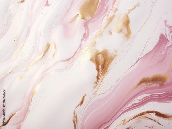 Fototapeta Marble ink abstract texture background