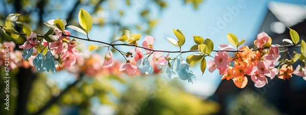 Fototapeta spring in the forest