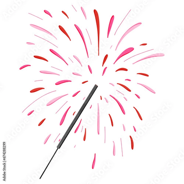 Obraz Sparkler drawing png