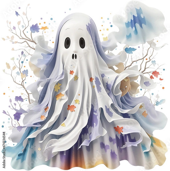 Obraz Halloween Ghost Clipart