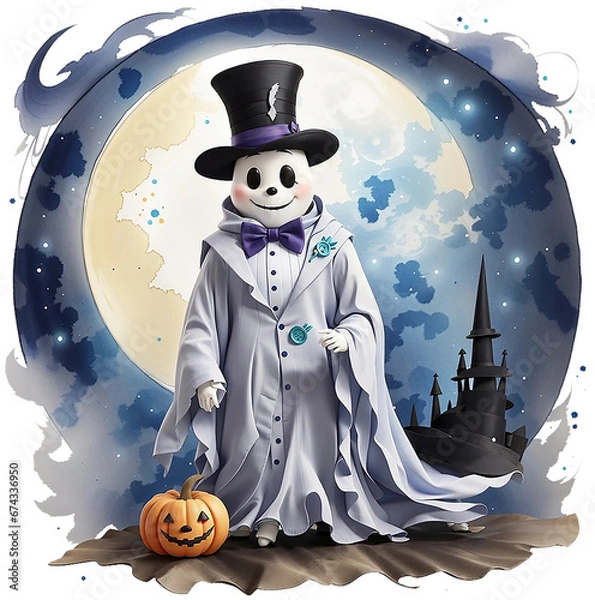 Obraz Halloween Ghost Clipart