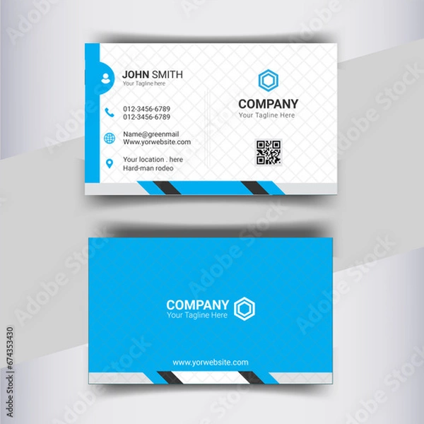 Obraz Abstract business card