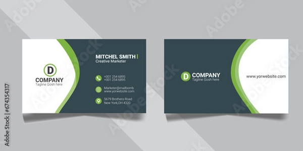 Obraz Business card,