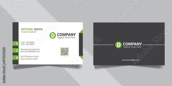 Obraz Business card,