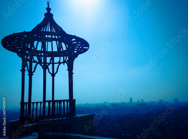 Obraz pavilion in the park