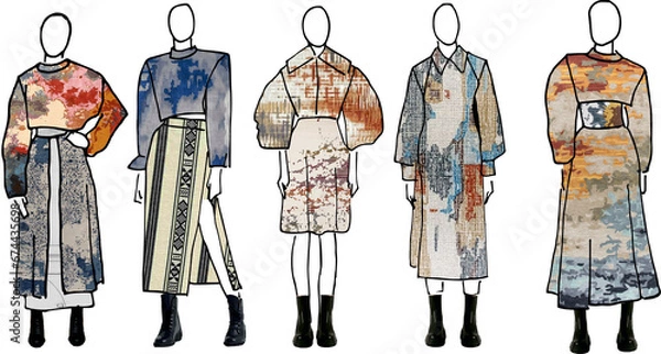 Obraz clothes for sale