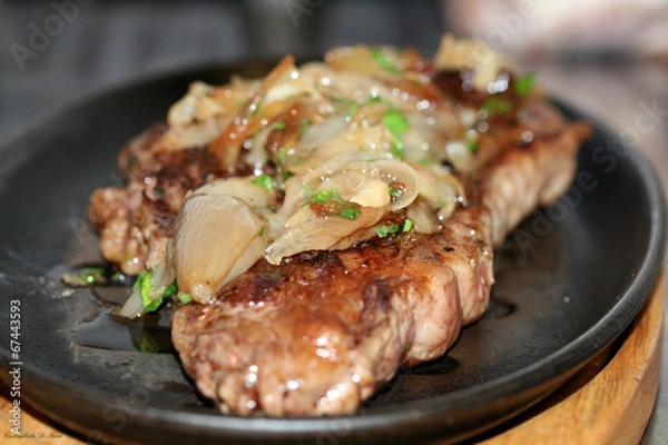 Obraz plat de boeuf et échalotes