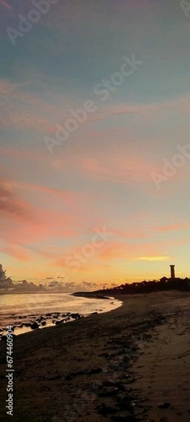 Obraz sunset on beach