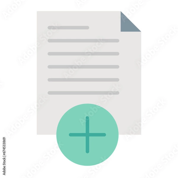 Fototapeta Add Document