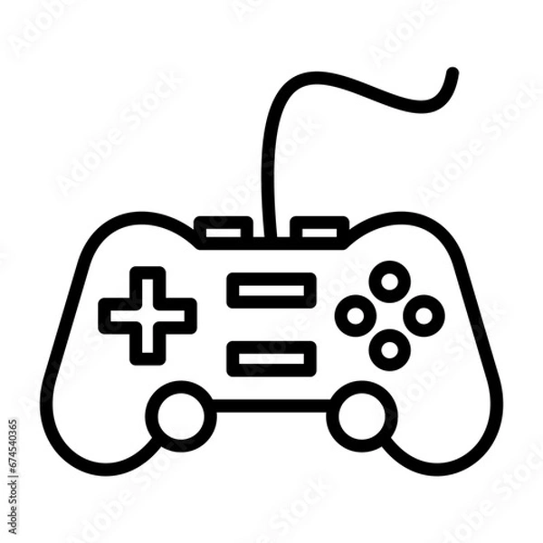 Fototapeta Game Console Icon